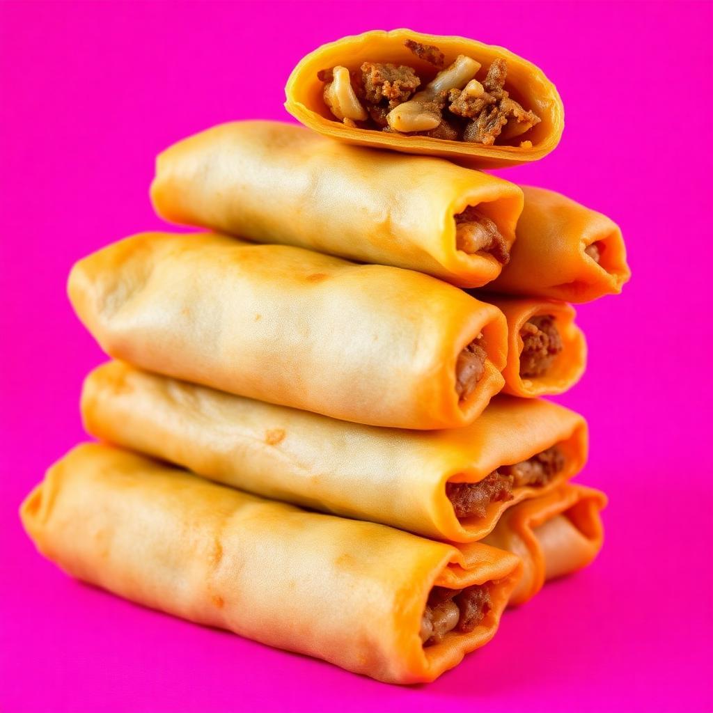 Corn Beef Eggrolls